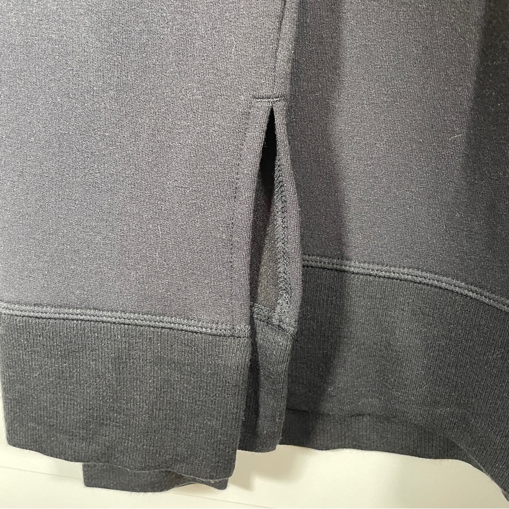 NWT Athleta Black Coaster Luxe V-neck Sweatshirt - Picture 6 of 10